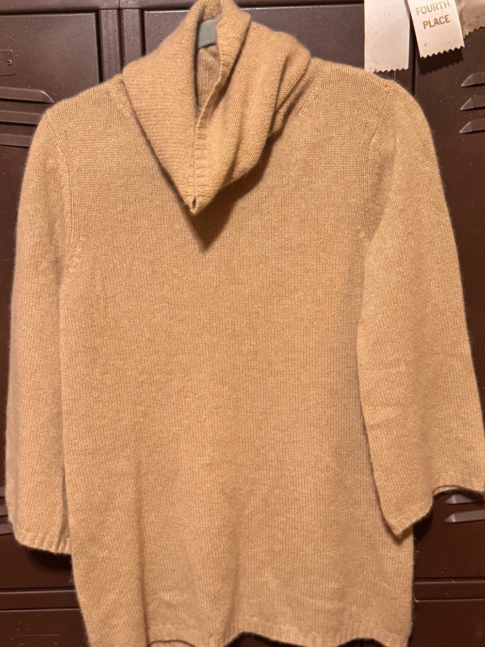 Talbots Cashmere Camel Sweater